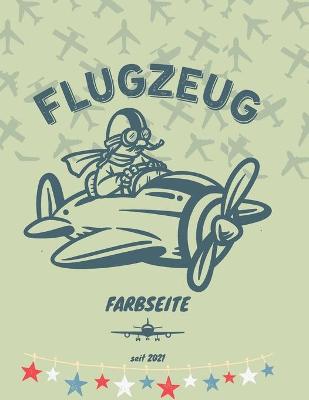 Book cover for Flugzeug Farbung Buch