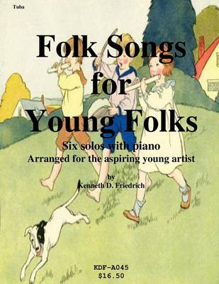 Book cover for Folk Songs for Young Folks - tuba and piano