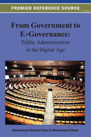 Cover of From Government to E-Governance: Public Administration in the Digital Age