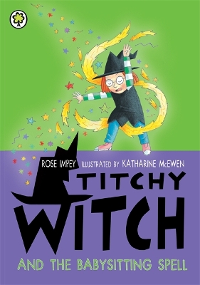 Book cover for Titchy Witch and the Babysitting Spell