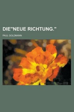 Cover of Die"neue Richtung."