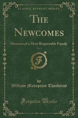 Book cover for The Newcomes, Vol. 1