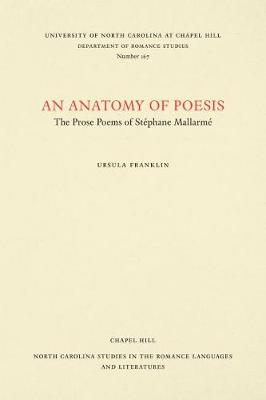 Book cover for An Anatomy of Poesis