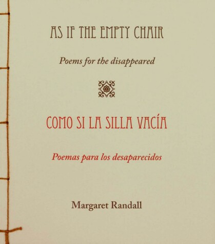 Book cover for As If the Empty Chair