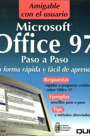 Cover of Microsoft Office 97 Paso a Pas