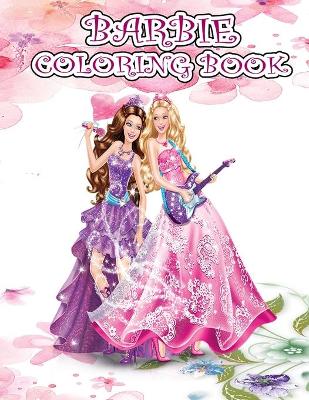 Book cover for Barbie Coloring Book