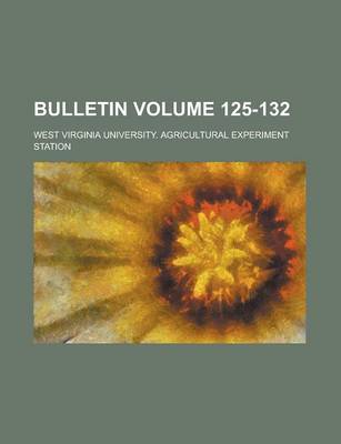 Book cover for Bulletin Volume 125-132