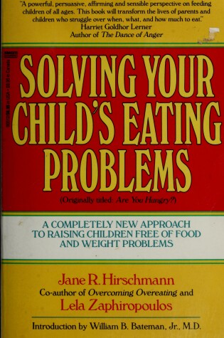 Cover of Solving Your Childs Eating Problems