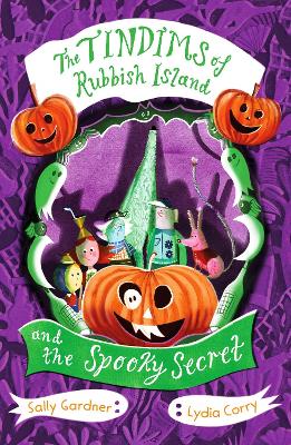 Book cover for The Tindims of Rubbish Island and the Spooky Secret
