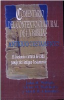 Book cover for Comentario del Contexto Cultural de la Biblia. Antiguo Testamento