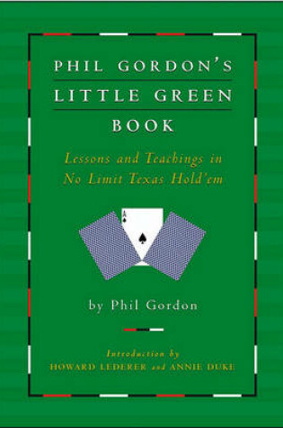 Cover of Phil Gordon's Little Green Book