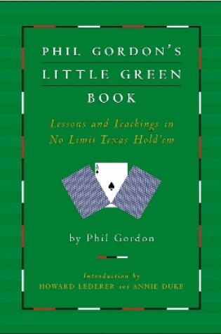 Cover of Phil Gordon's Little Green Book