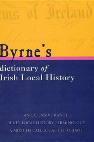 Cover of Byrnes's Dictionary of Irish Quotations