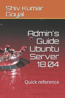 Book cover for Admin's Guide Ubuntu Server 18.04