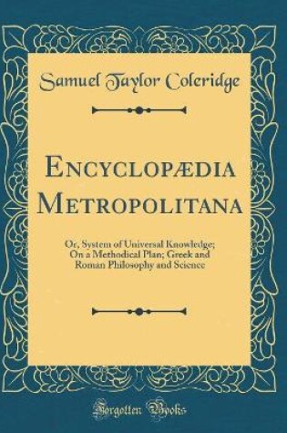 Cover of Encyclopædia Metropolitana