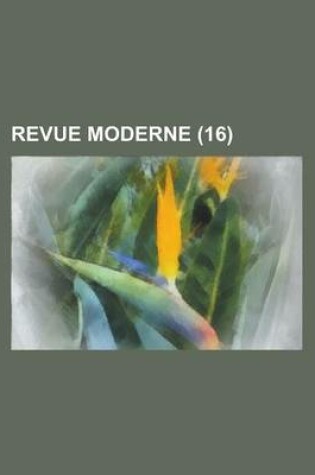 Cover of Revue Moderne (16)