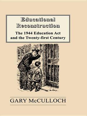 Book cover for Educational Reconstruction