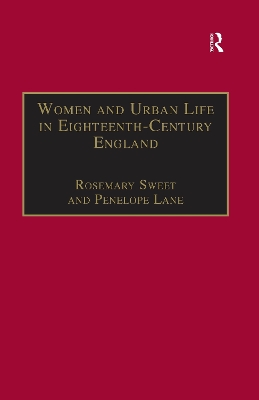 Book cover for Women and Urban Life in Eighteenth-Century England