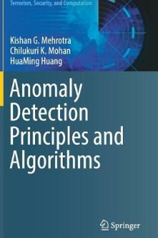 Cover of Anomaly Detection Principles and Algorithms