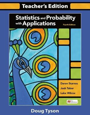 Book cover for Statistics and Probability with Applications Teachers Edition