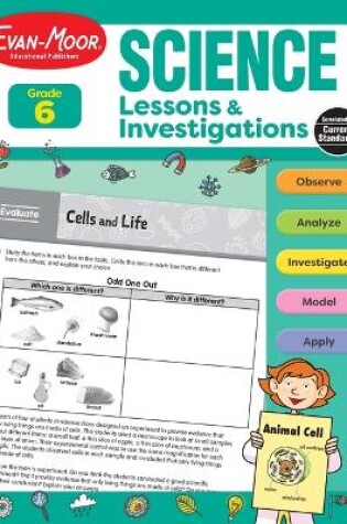 Cover of Science Lessons and Investigations, Grade 6 Teacher Resource