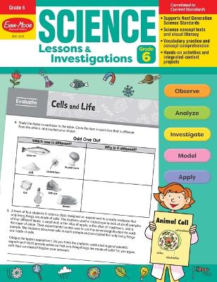 Book cover for Science Lessons and Investigations, Grade 6 Teacher Resource