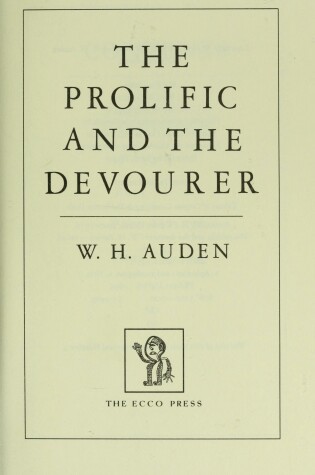 Cover of The Prolific and the Devourer