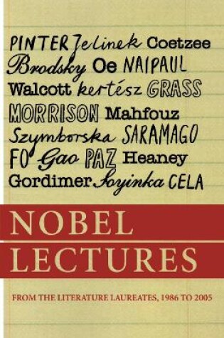 Cover of Nobel Lectures