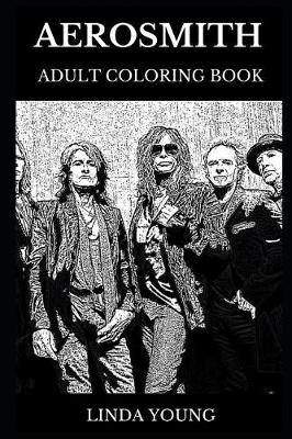 Cover of Aerosmith Adult Coloring Book