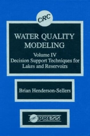 Cover of Water Quality Modeling