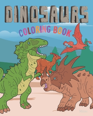 Book cover for Dinosaurs Coloring Book