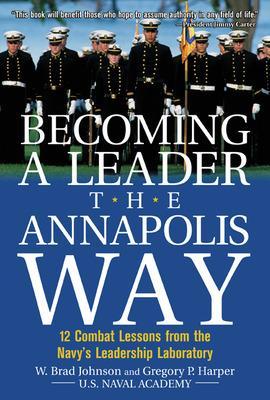 Book cover for Becoming a Leader the Annapolis Way