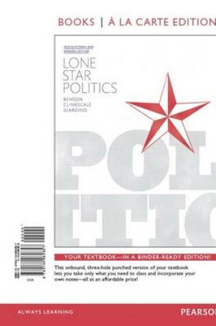 Cover of Lone Star Politics, 2014 Elections and Updates Edition -- Books a la Carte