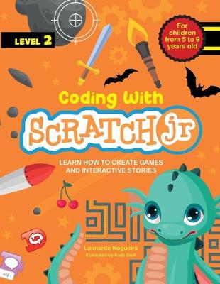 Book cover for Coding with Scratch JR (Vol. 2)