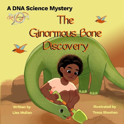 Book cover for The Ginormous Bone Discovery