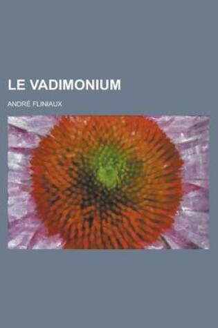 Cover of Le Vadimonium