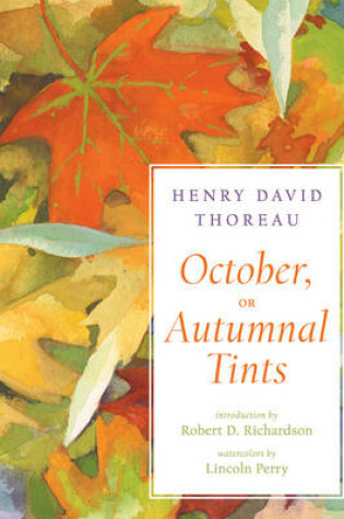 Cover of October, or Autumnal Tints