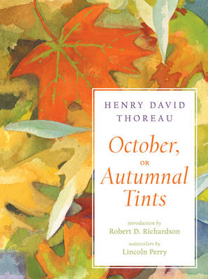 Book cover for October, or Autumnal Tints