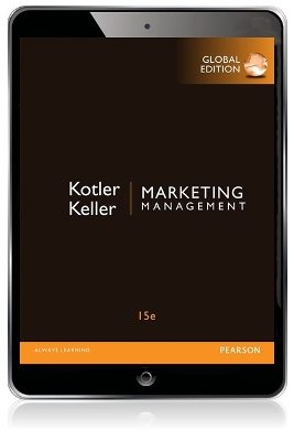 Book cover for Marketing Management, Global Edition