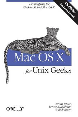 Book cover for Mac OS X for Unix Geeks