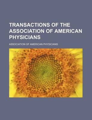 Book cover for Transactions of the Association of American Physicians (Volume 19)