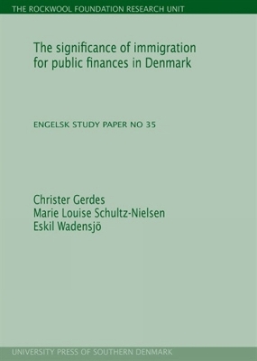 Book cover for Significance of Immigration for Public Finances in Denmark