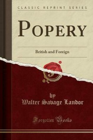 Cover of Popery
