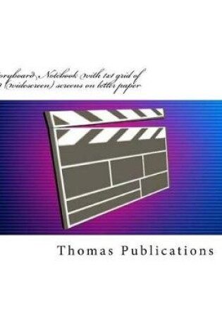Cover of Storyboard Notebook with 1x1 Grid of 16
