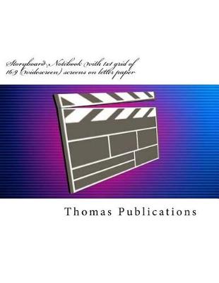 Book cover for Storyboard Notebook with 1x1 Grid of 16