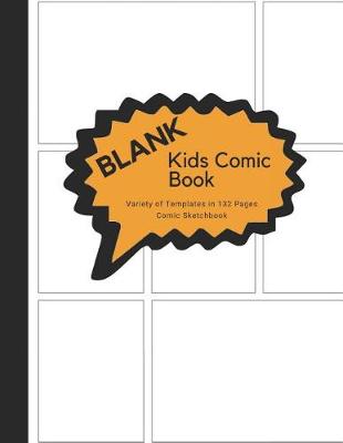 Book cover for Draw Your Own Comic Book for Kids