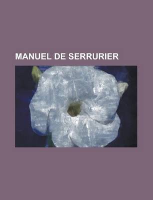 Book cover for Manuel de Serrurier