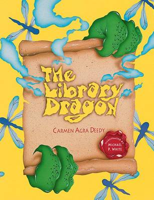 Book cover for The Library Dragon