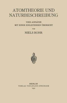 Book cover for Atomtheorie und Naturbeschreibung