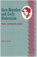 Book cover for Dora Marsden and Early Modernism